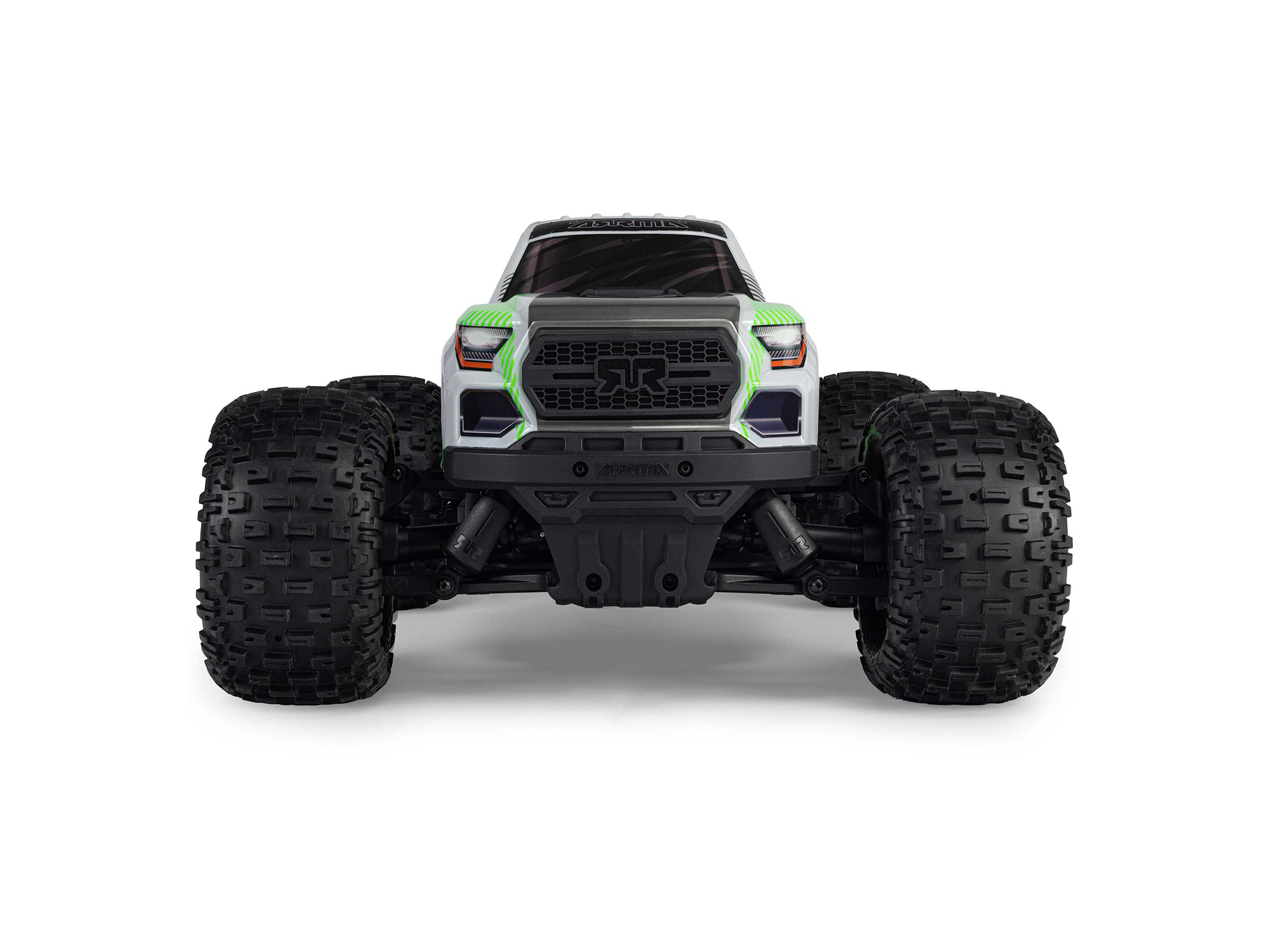 Arrma 1/10 GRANITE MEGA 665 4X4 RTR Brushed Monster Truck, Green - 4