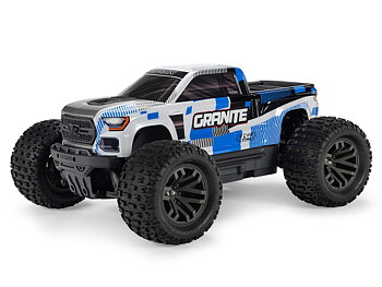 Arrma 1/10 GRANITE MEGA 665 4X4 RTR Brushed Monster Truck, Blue