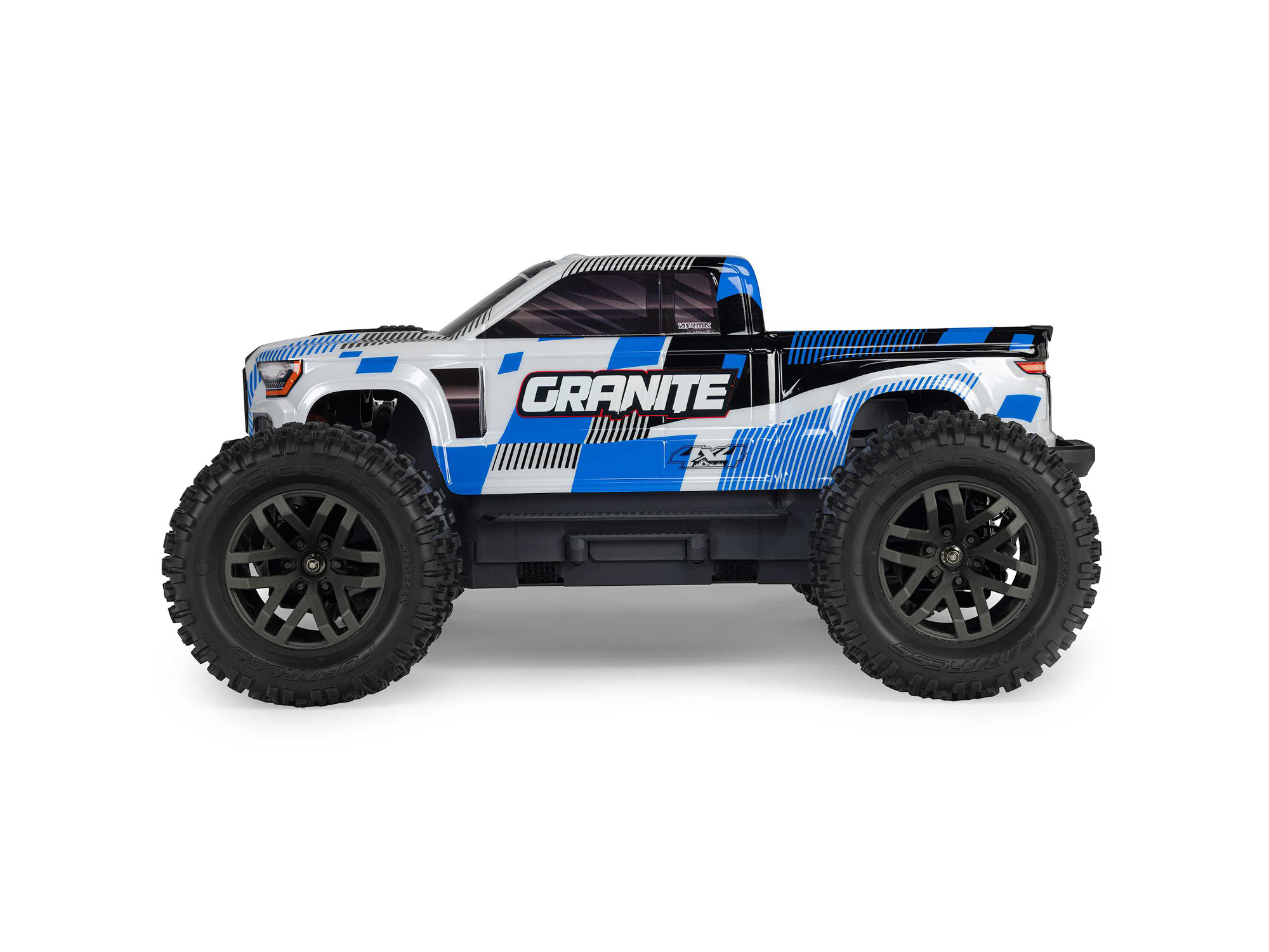 Arrma 1/10 GRANITE MEGA 665 4X4 RTR Brushed Monster Truck, Blue - 5