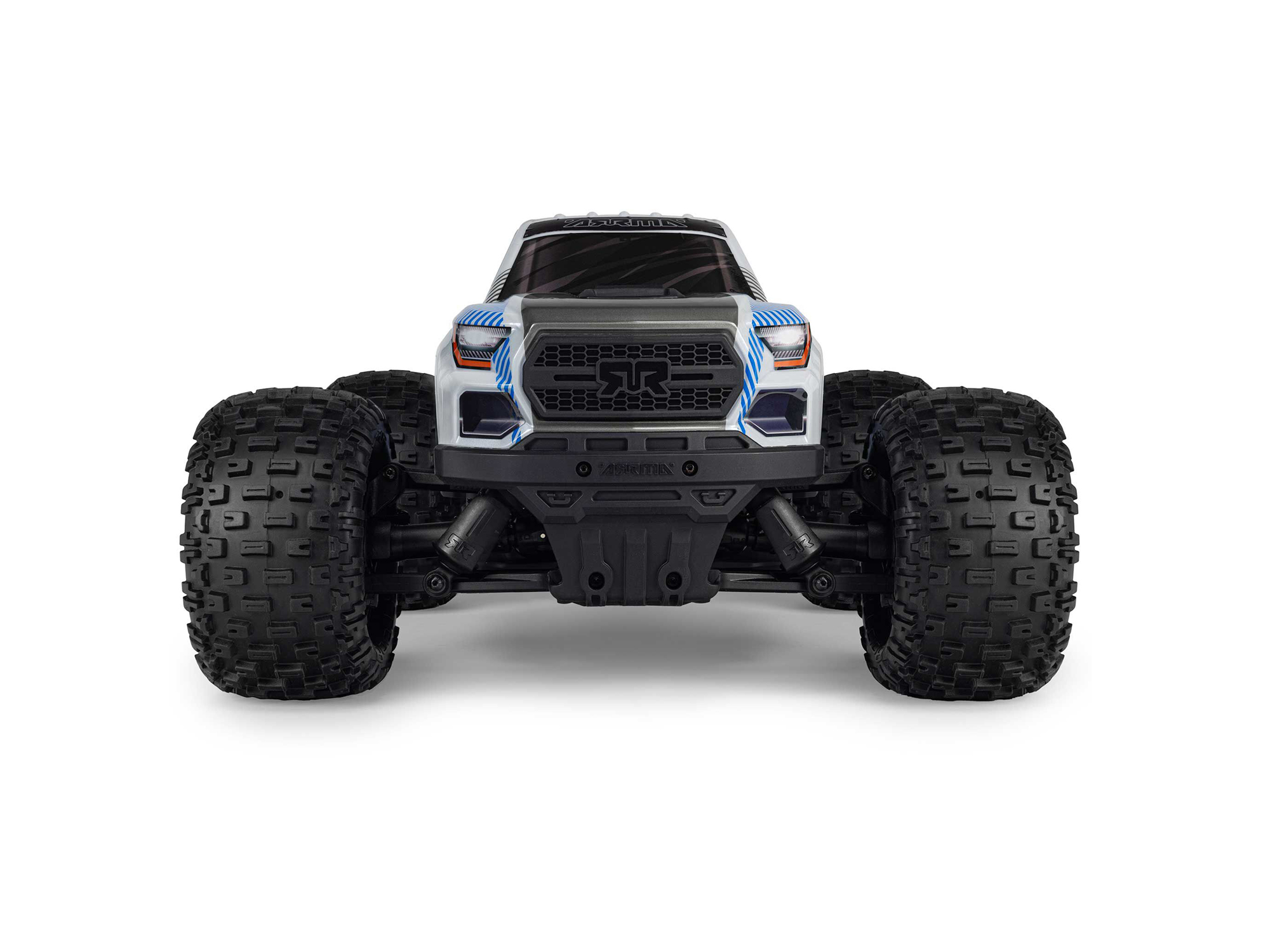 Arrma 1/10 GRANITE MEGA 665 4X4 RTR Brushed Monster Truck, Blue - 4