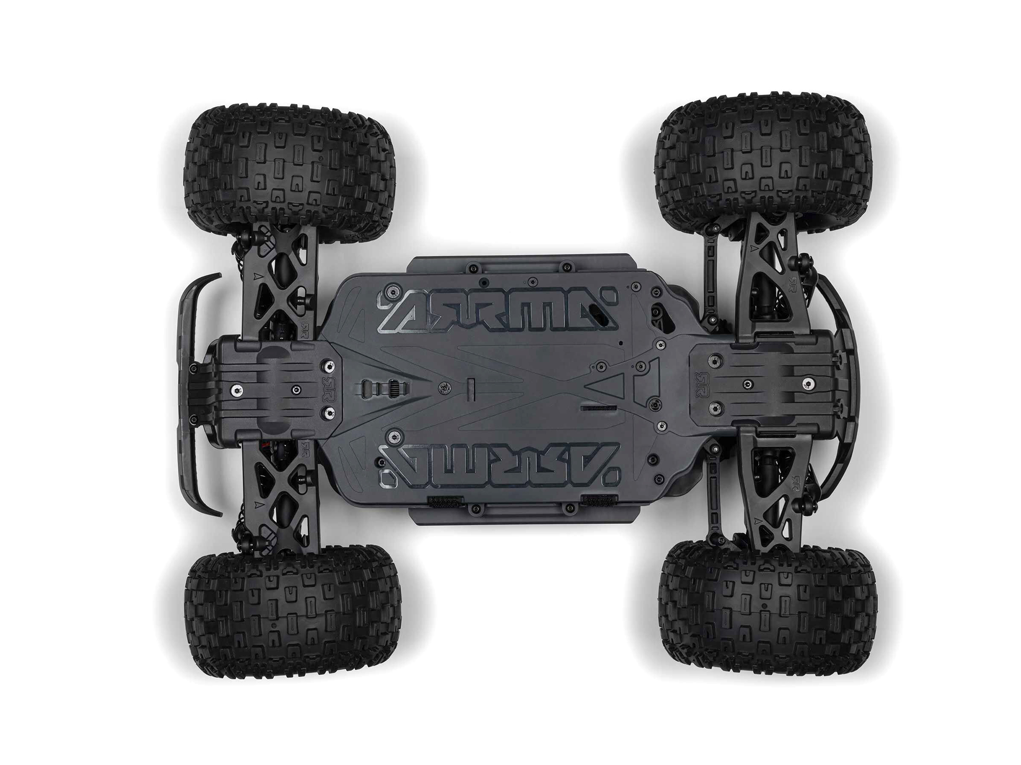 Arrma 1/10 GRANITE MEGA 665 4X4 RTR Brushed Monster Truck, Orange - 9