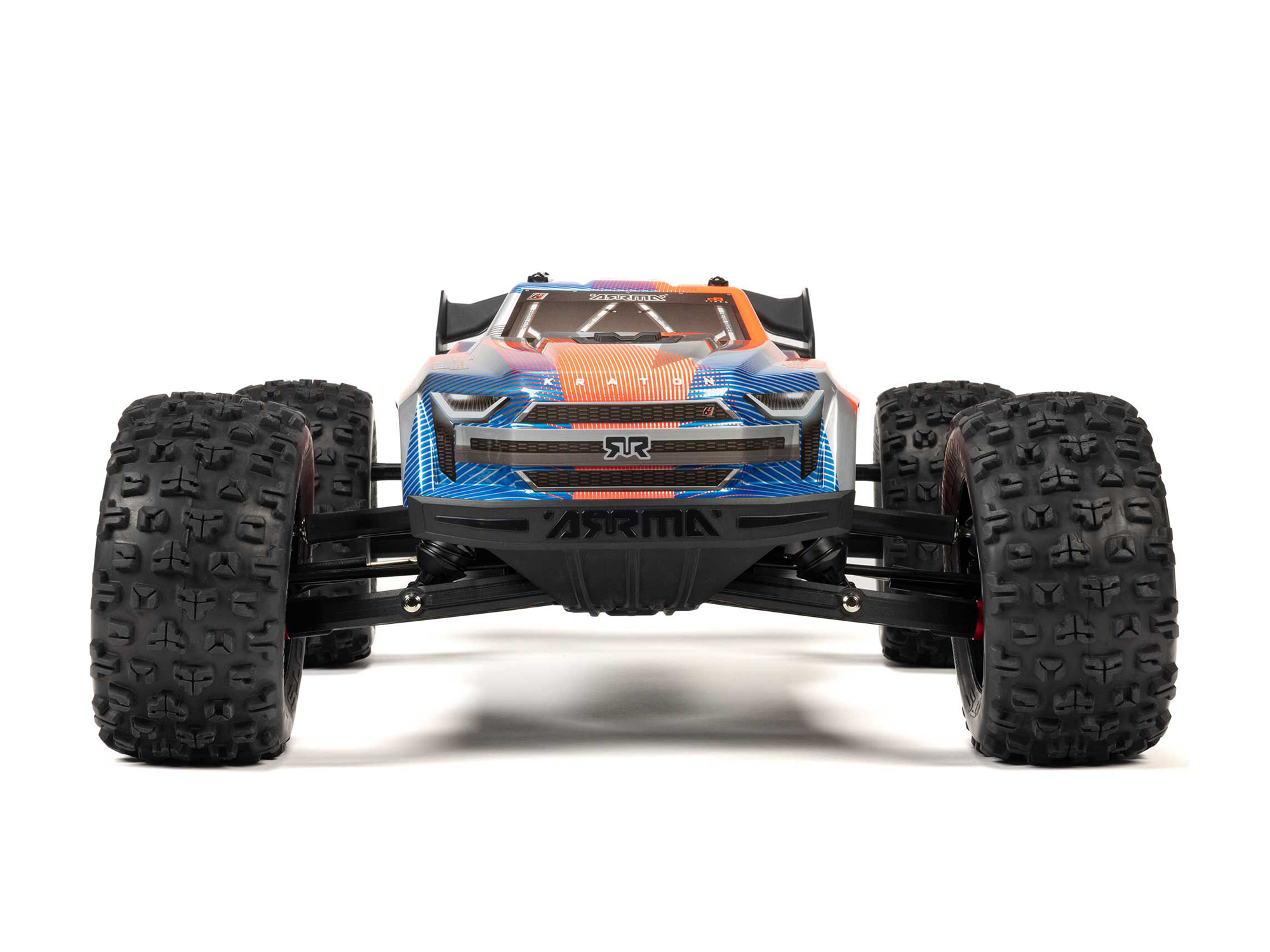 Arrma 1/8 KRATON 6S 4X4 RTR Brushless Speed Truck, Blue/Orange - 3