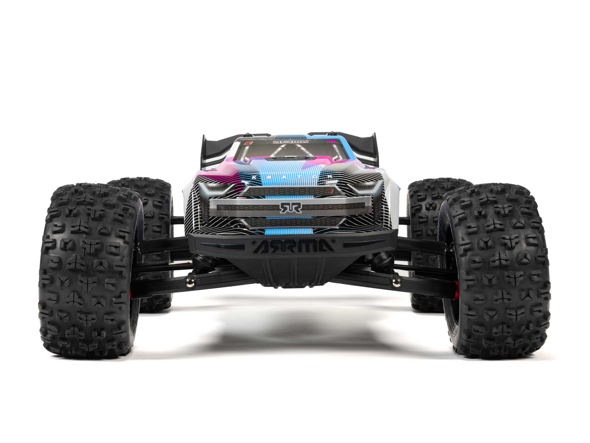 Arrma 1/8 KRATON 6S 4X4 RTR Brushless Speed Truck, Blue/Pink - 3