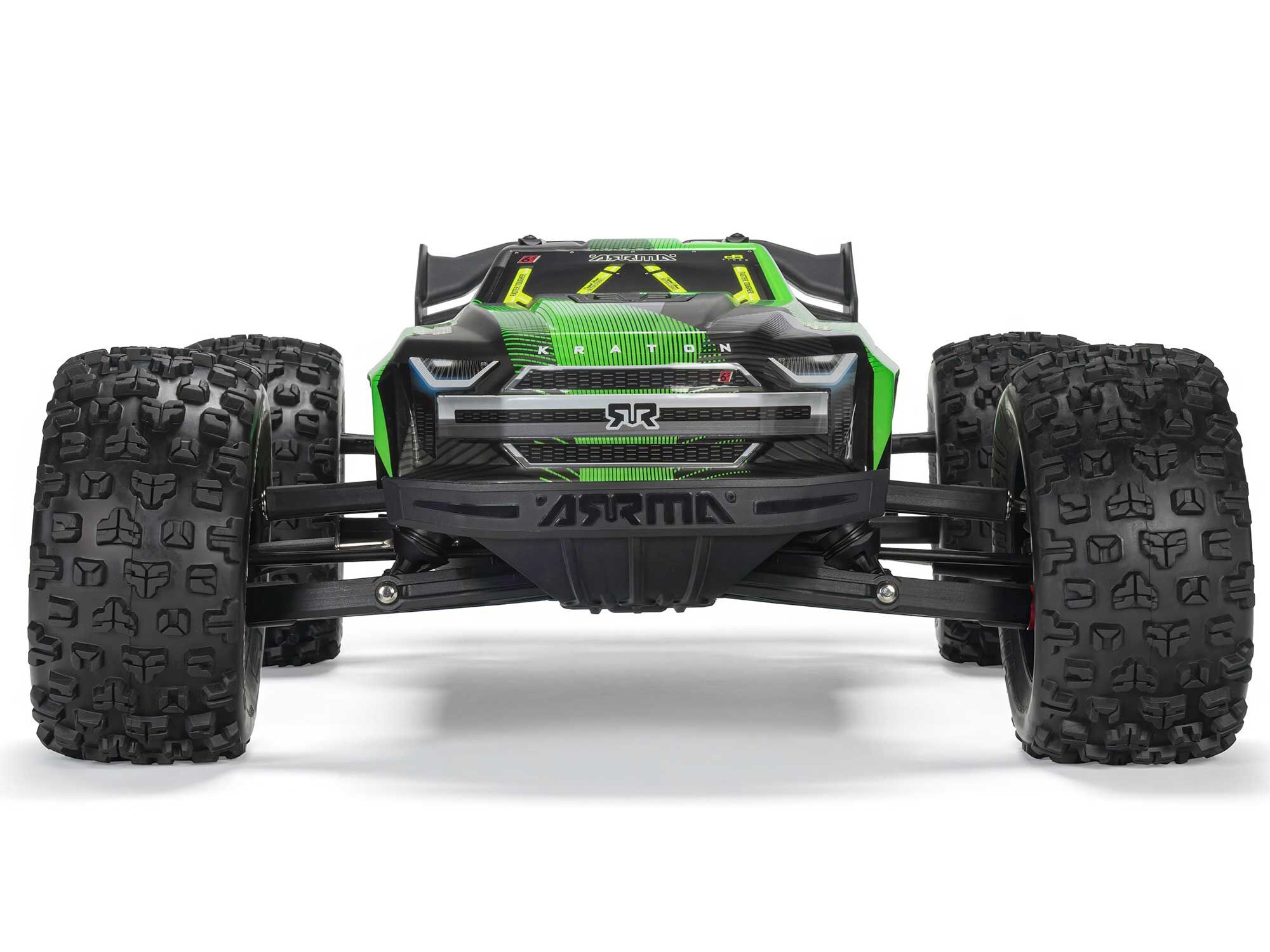 Arrma 1/8 KRATON 4X4 6S BLX BRUSHLESS V6 SPEED TRUCK RTR (Green/Black) - 4