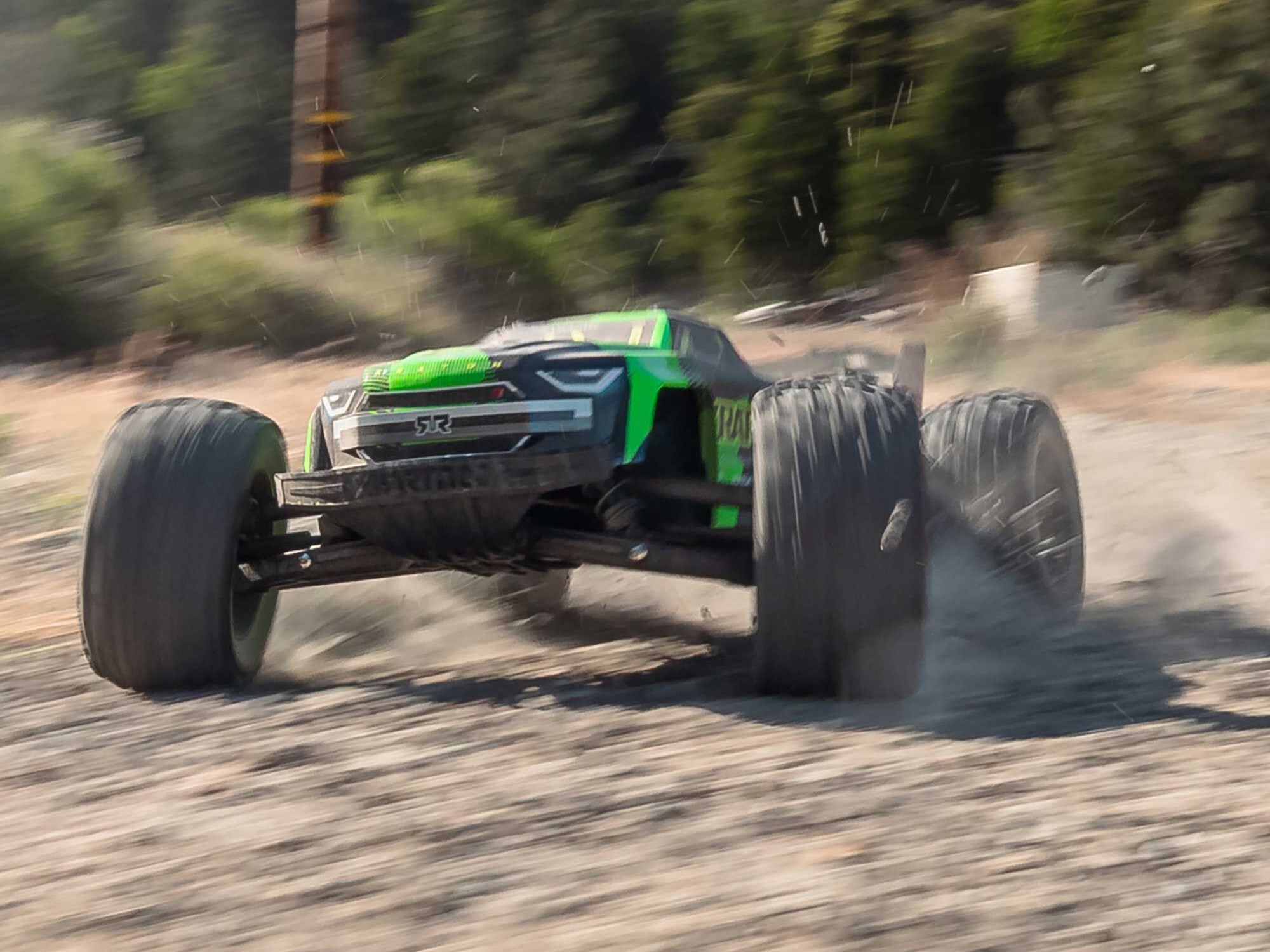 Arrma 1/8 KRATON 4X4 6S BLX BRUSHLESS V6 SPEED TRUCK RTR (Green/Black) - 21
