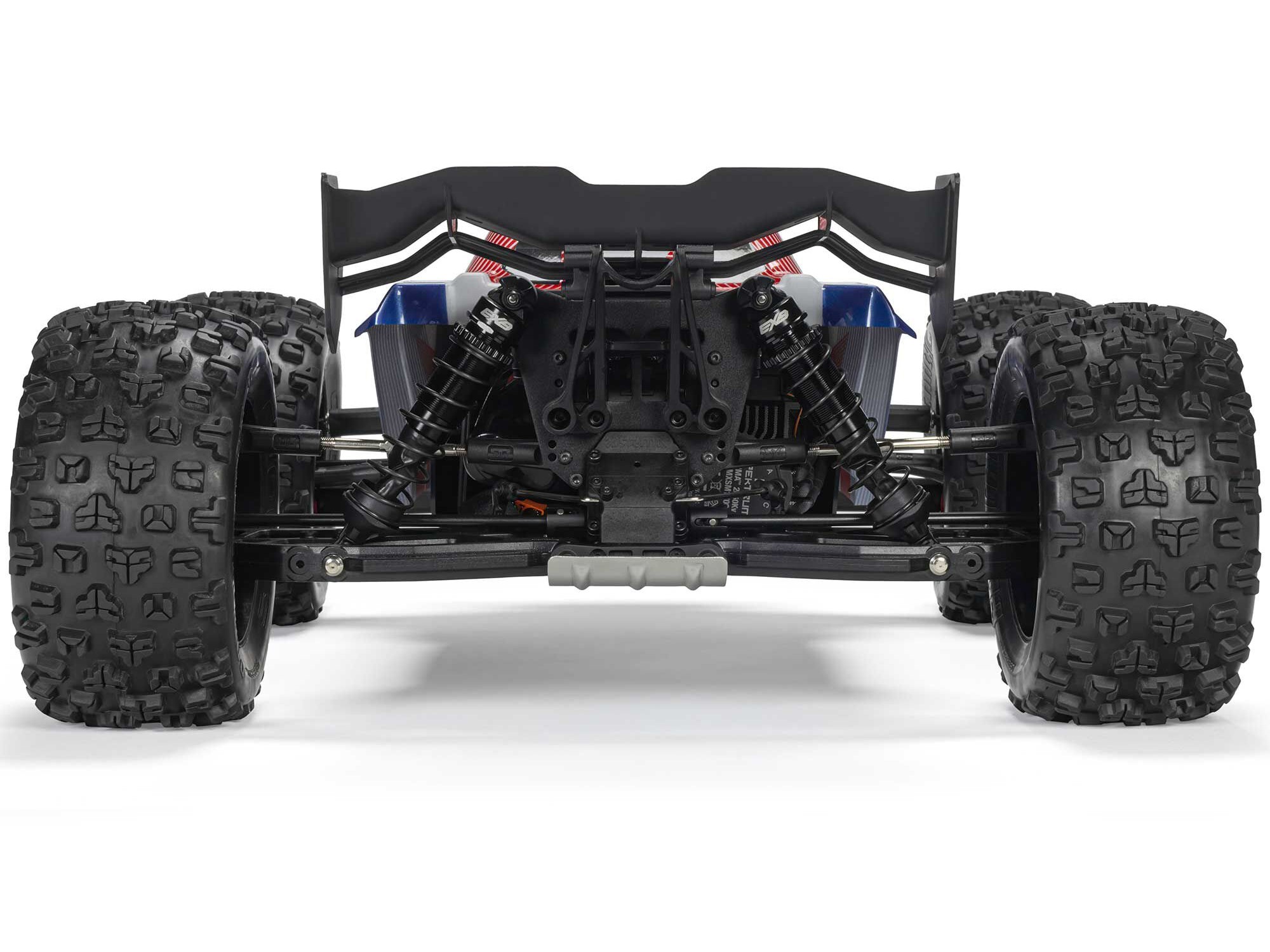 Arrma 1/8 KRATON 4X4 6S BLX BRUSHLESS V6 SPEED TRUCK RTR (Blue/Red) - 6