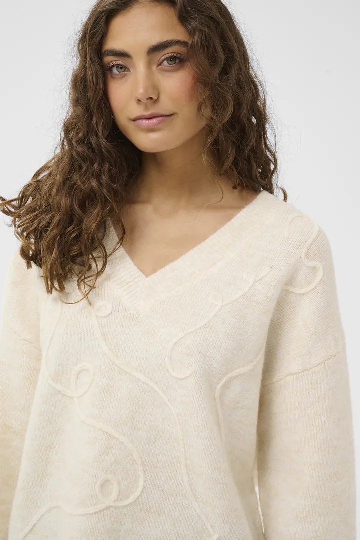 Culture Toby Kimmy Pullover Whitecap - 3