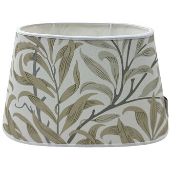 Lampskärm (oval) Willow Bough Linen - William Morris