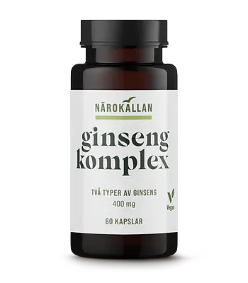 Närokällan Ginseng Komplex 60 kapslar