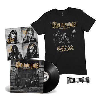 THE CRUEL INTENTIONS - ALL HAIL HYPOCRISY, VINYL BUNDLE