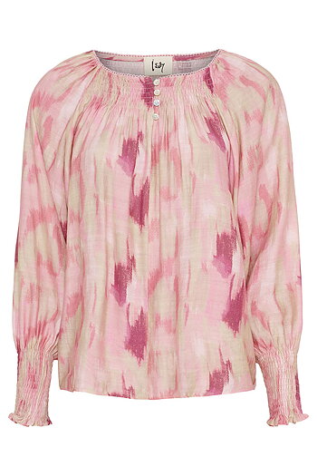 Isay - Ane Button Blouse Rose Dream