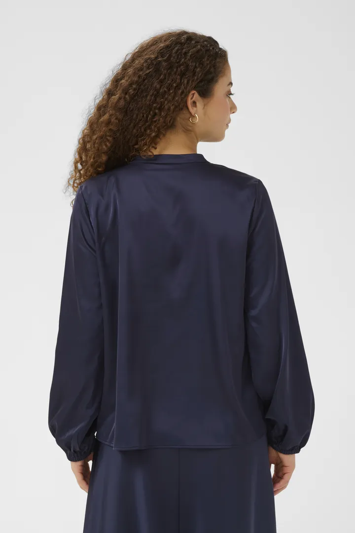 Saint Tropez Lodisa Silk Blouse Night Sky - 3