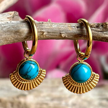 Örhängen "Turquoise"