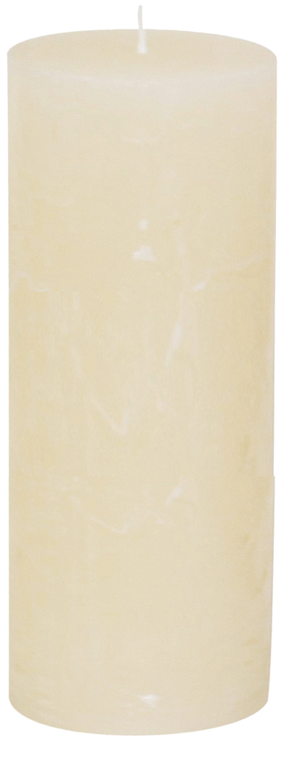 Gies Premium Rustikkerze Champagner | Ø 68 x H 190 mm
