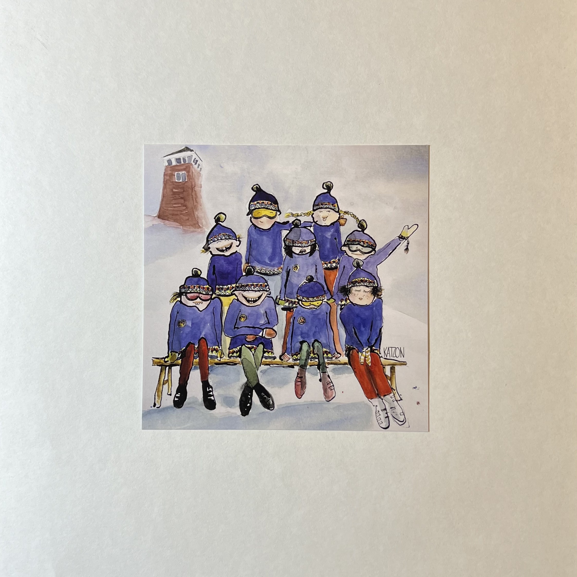 Art card - 15x15cm