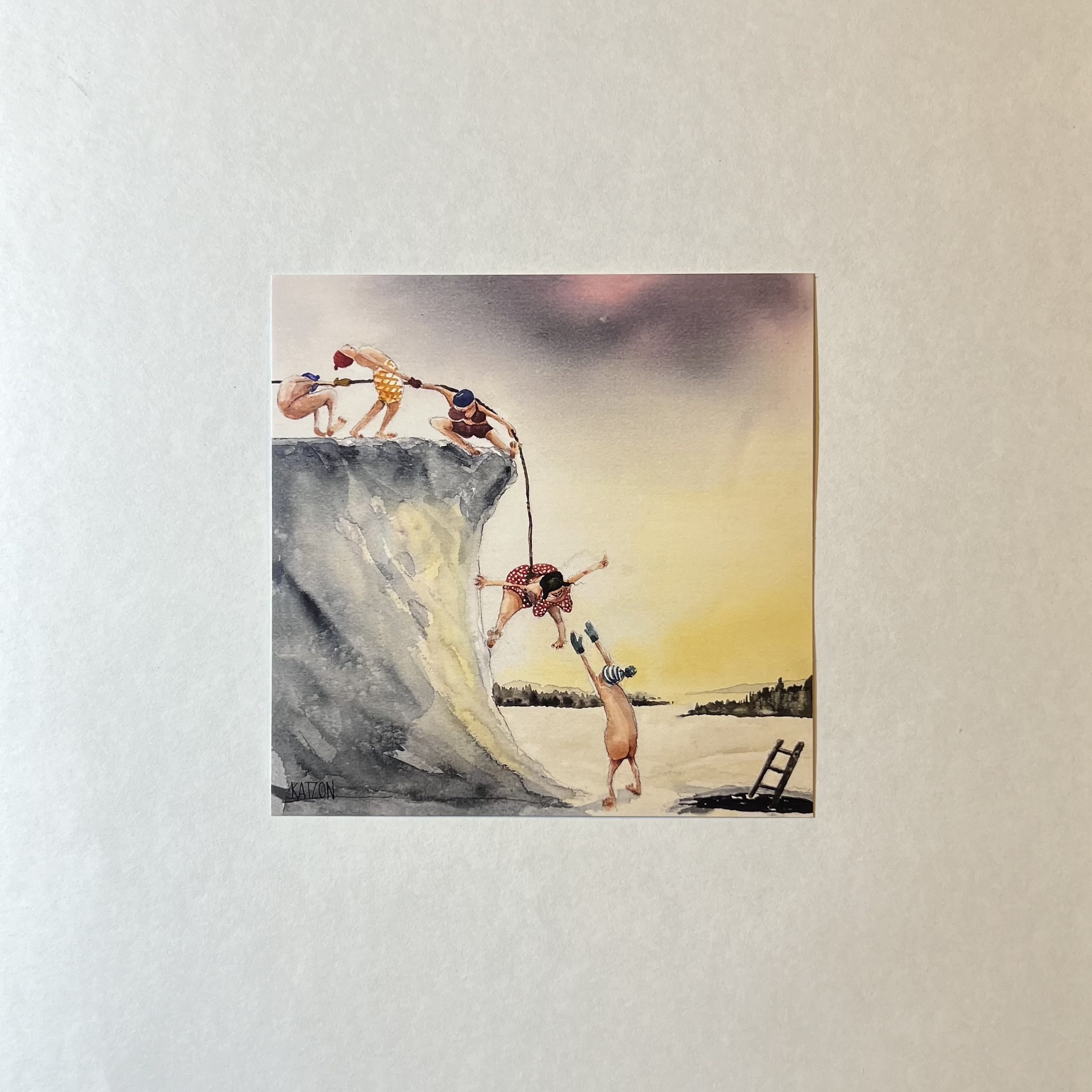 Konstkort - 15x15cm