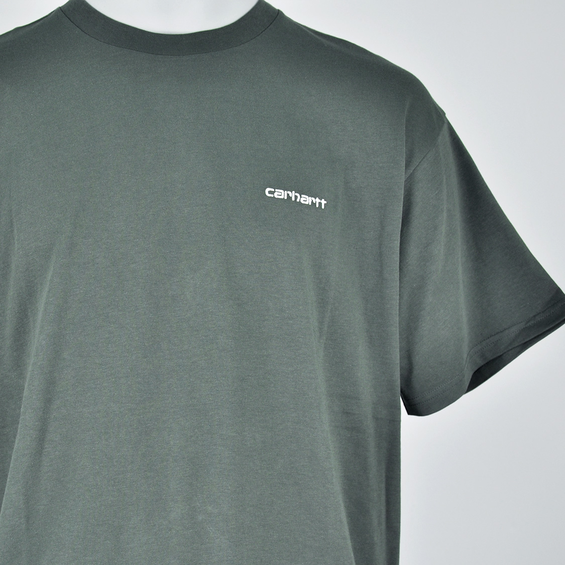 Carhartt WIP - Script Embroidery T-Shirt Opuntia/White - 2