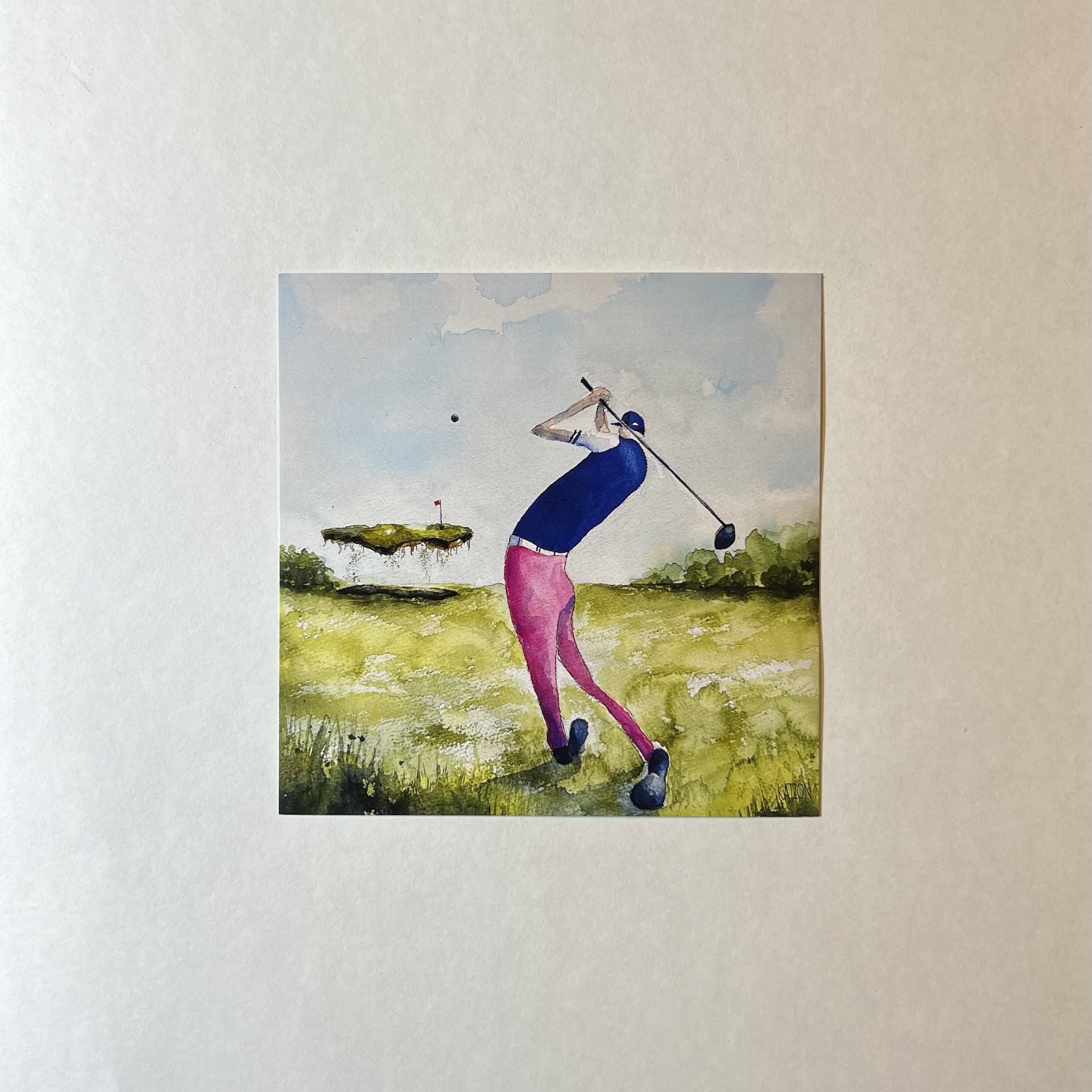 Konstkort - 15x15cm
