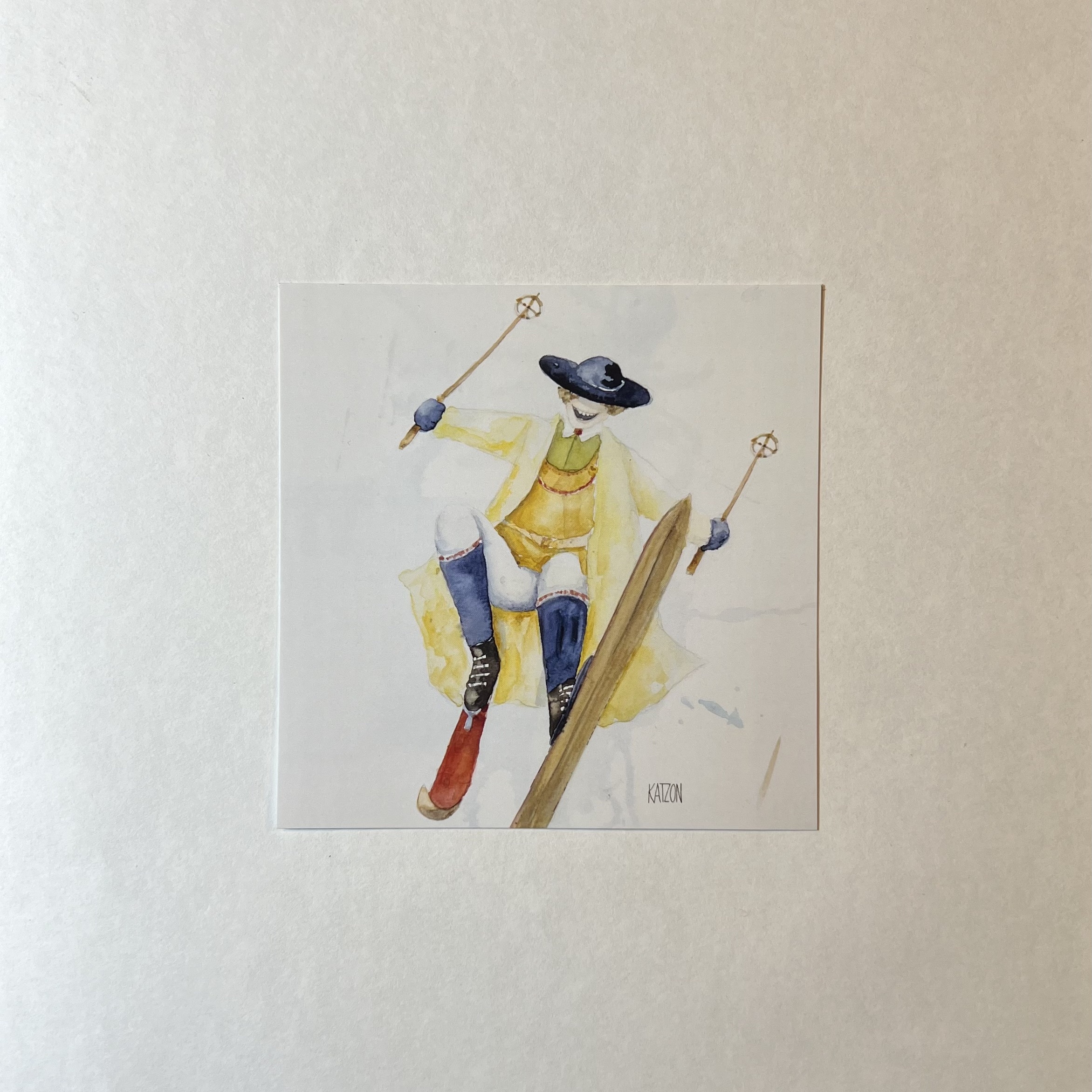 Konstkort - 15x15cm
