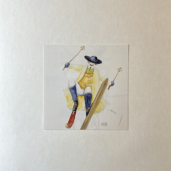 Konstkort - 15x15cm