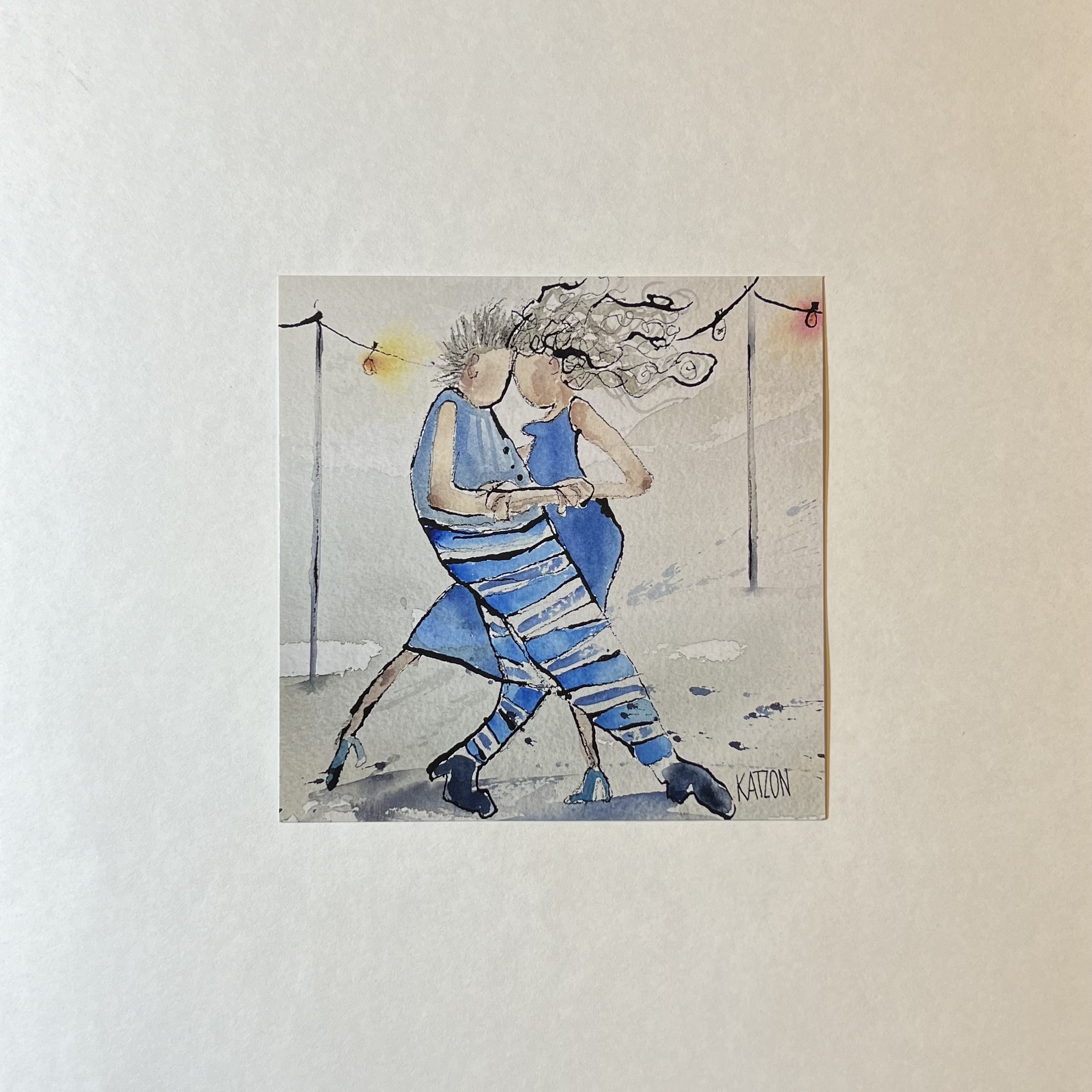 Konstkort - 15x15cm