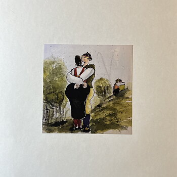 Konstkort - 15x15cm