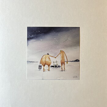 Konstkort - 15x15cm