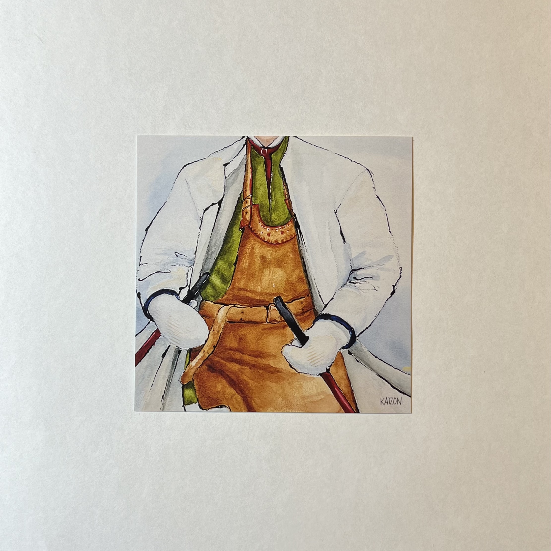Konstkort - 15x15cm
