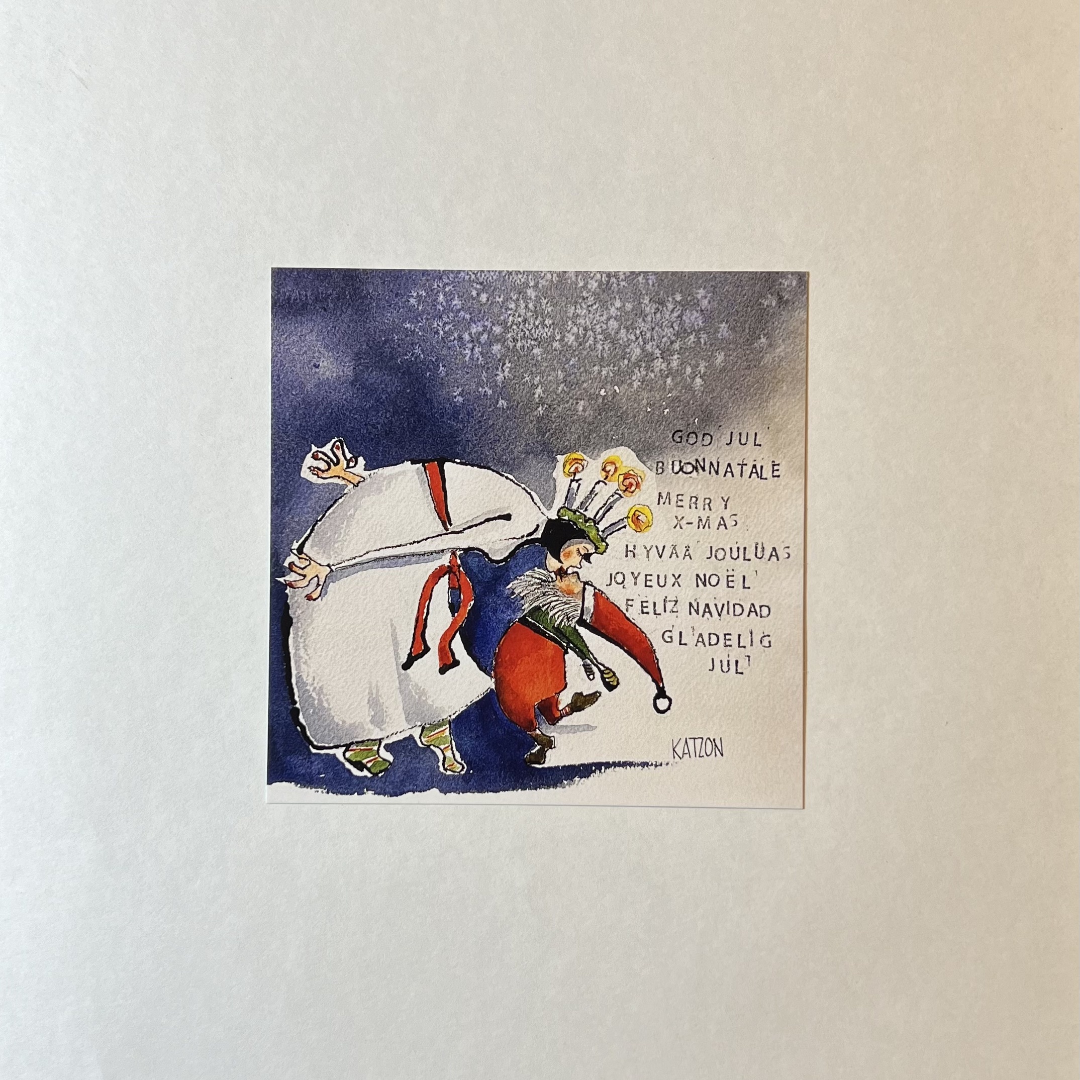 Konstkort - 15x15cm