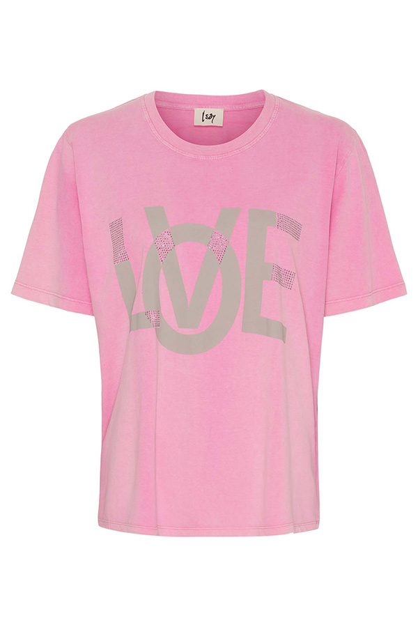 Isay - Haley New T-shirt Washed Pink