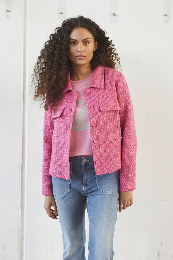 Isay - Haley New T-shirt Washed Pink - 3