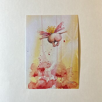 Konstkort - 15x20cm