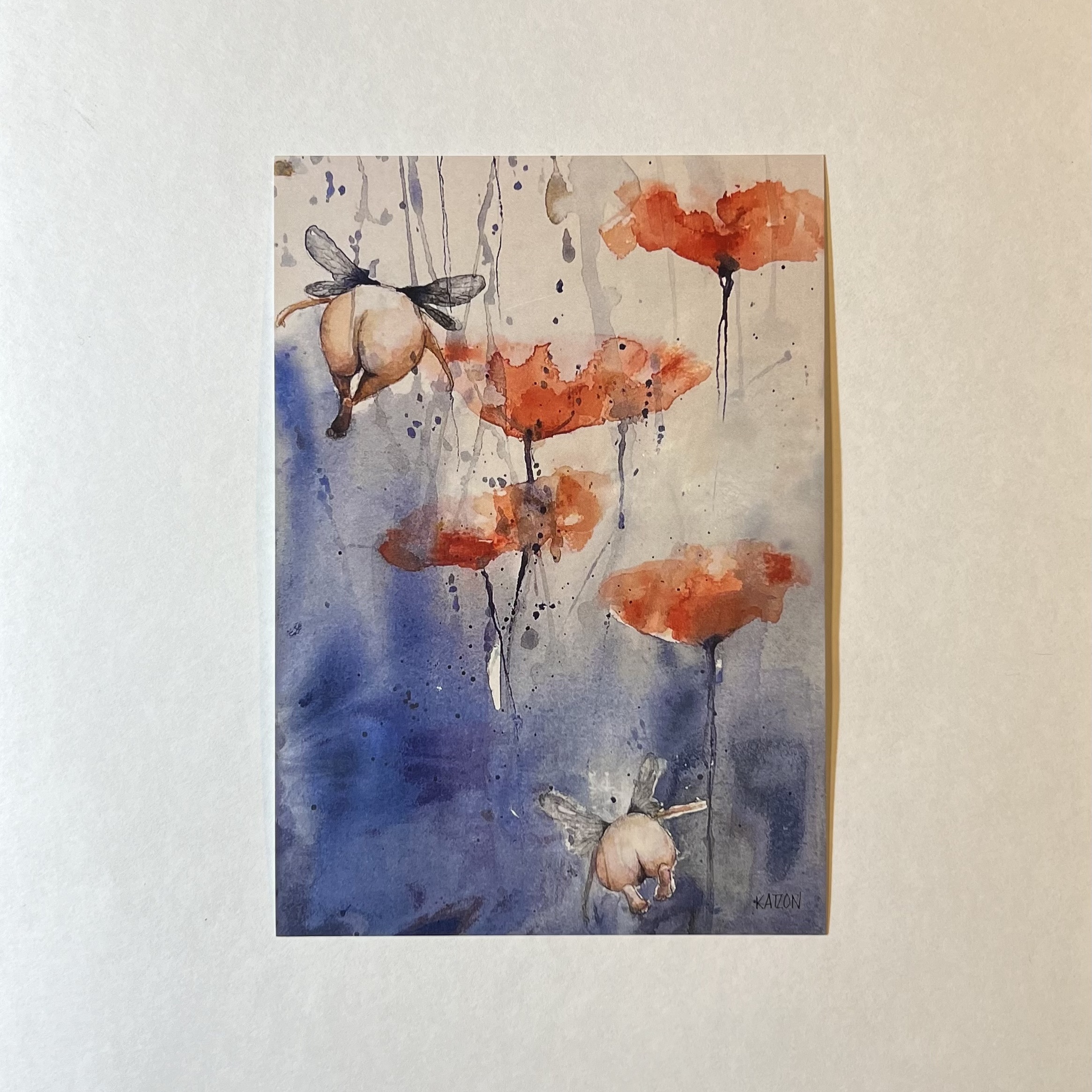 Konstkort - 15x20cm