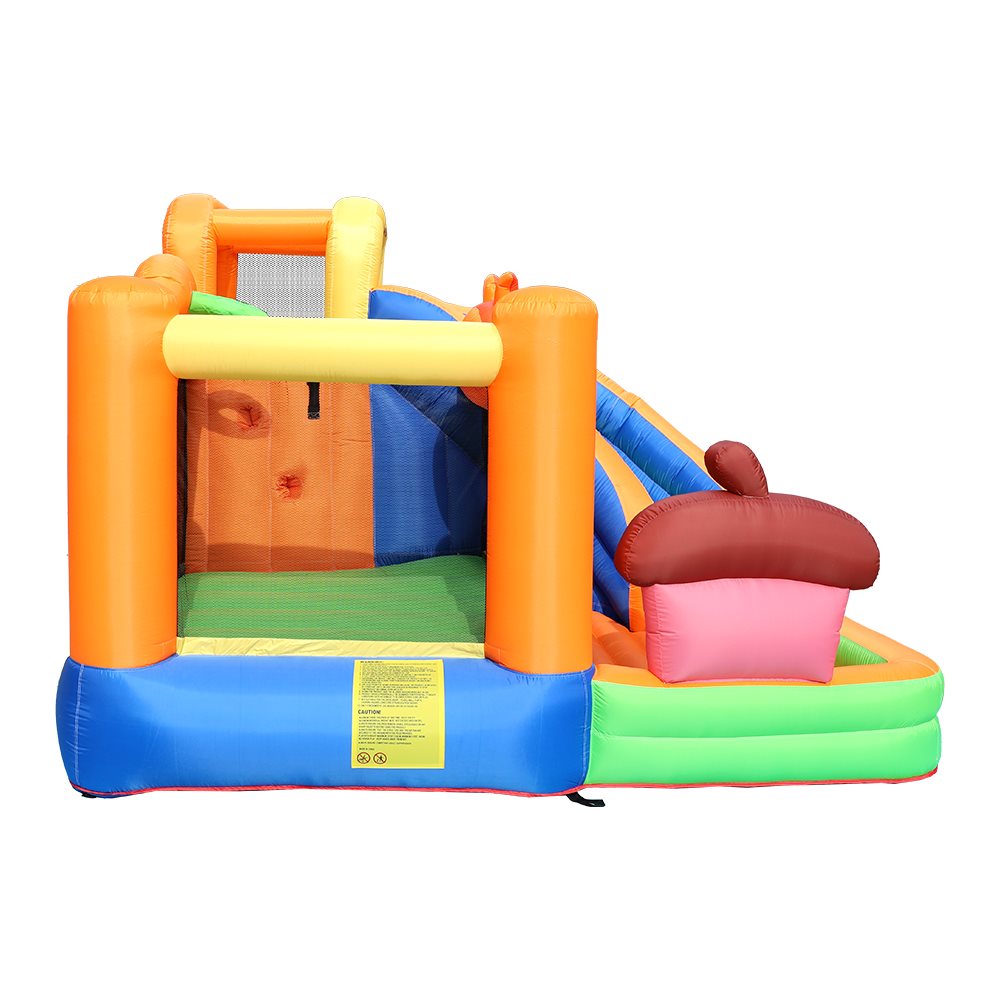 Doctor Dolphin Squirrel Hoppborg för barn – Komplett med 450W fläkt - 3