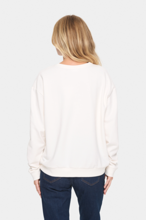 HannikaSZ Sweatshirt White - 3