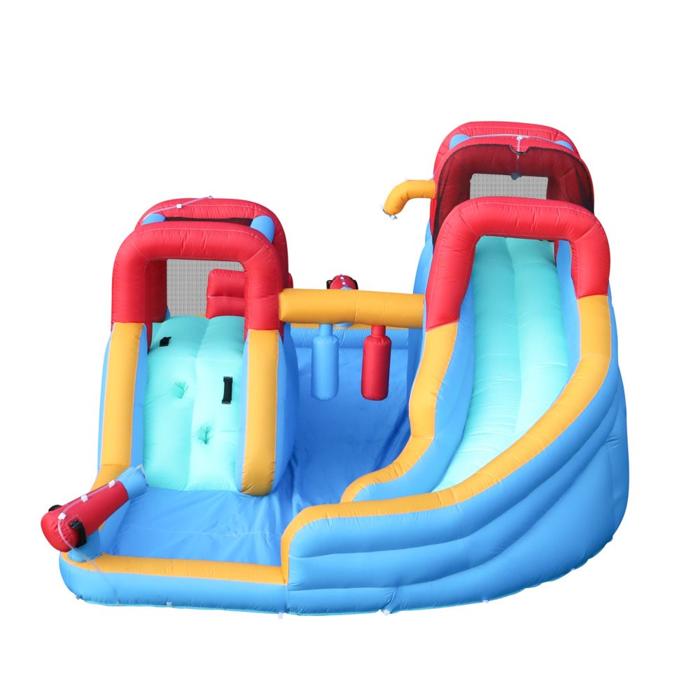Doctor Dolphin Vattenland Hoppborg för barn – Komplett med 750W fläkt - 3
