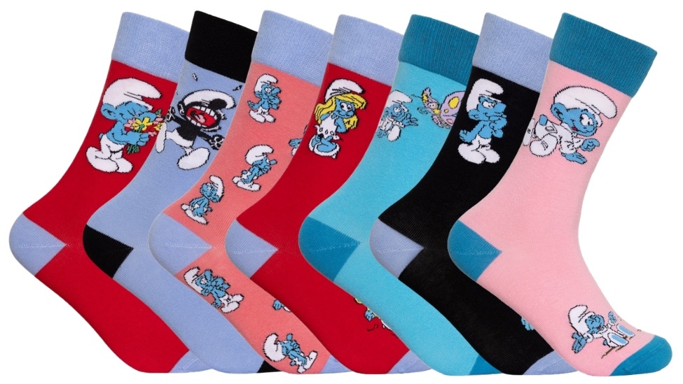 7-Pack Smurfarna By Sthlm Sock Co.