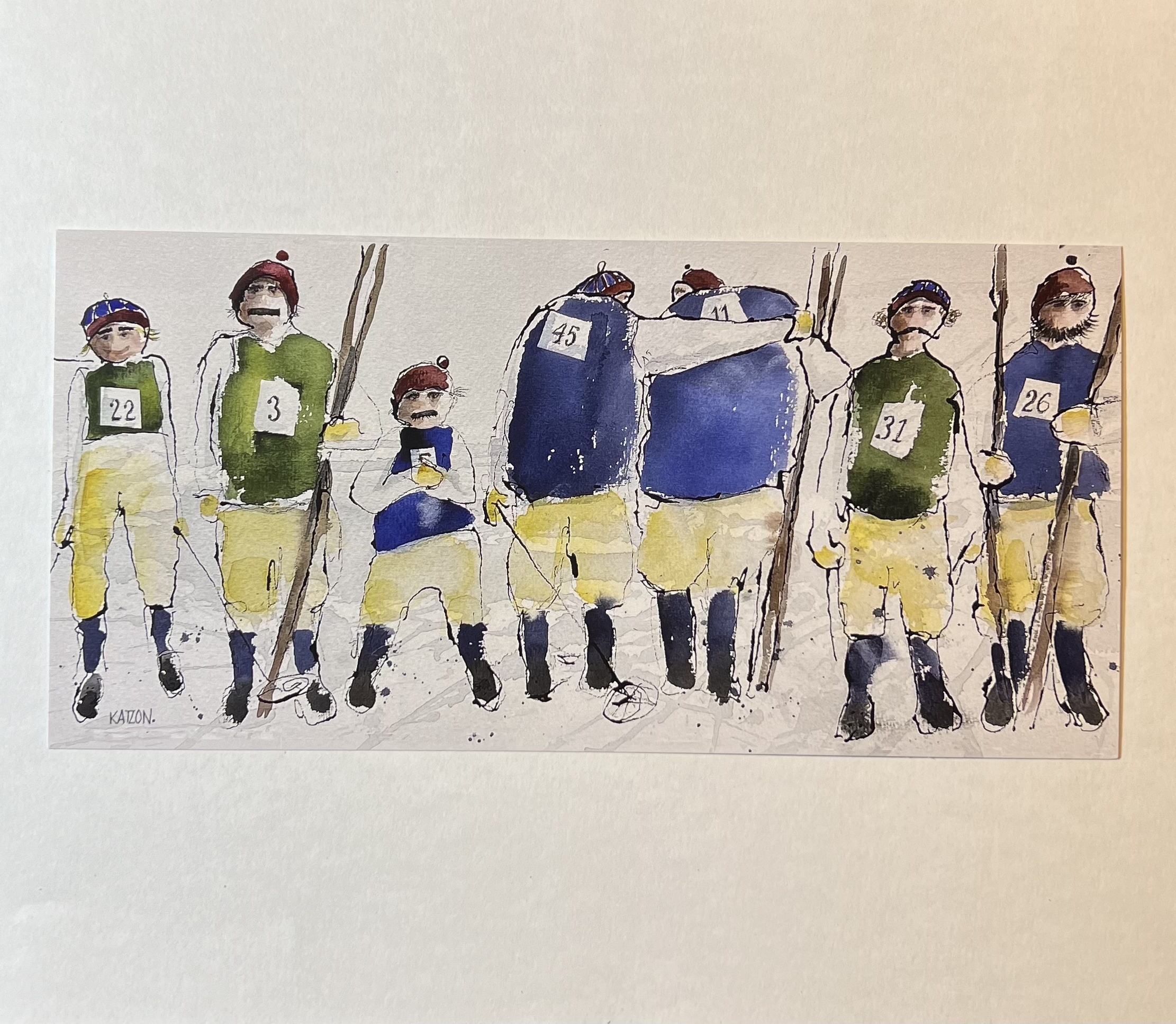 Konstkort - 15x30cm