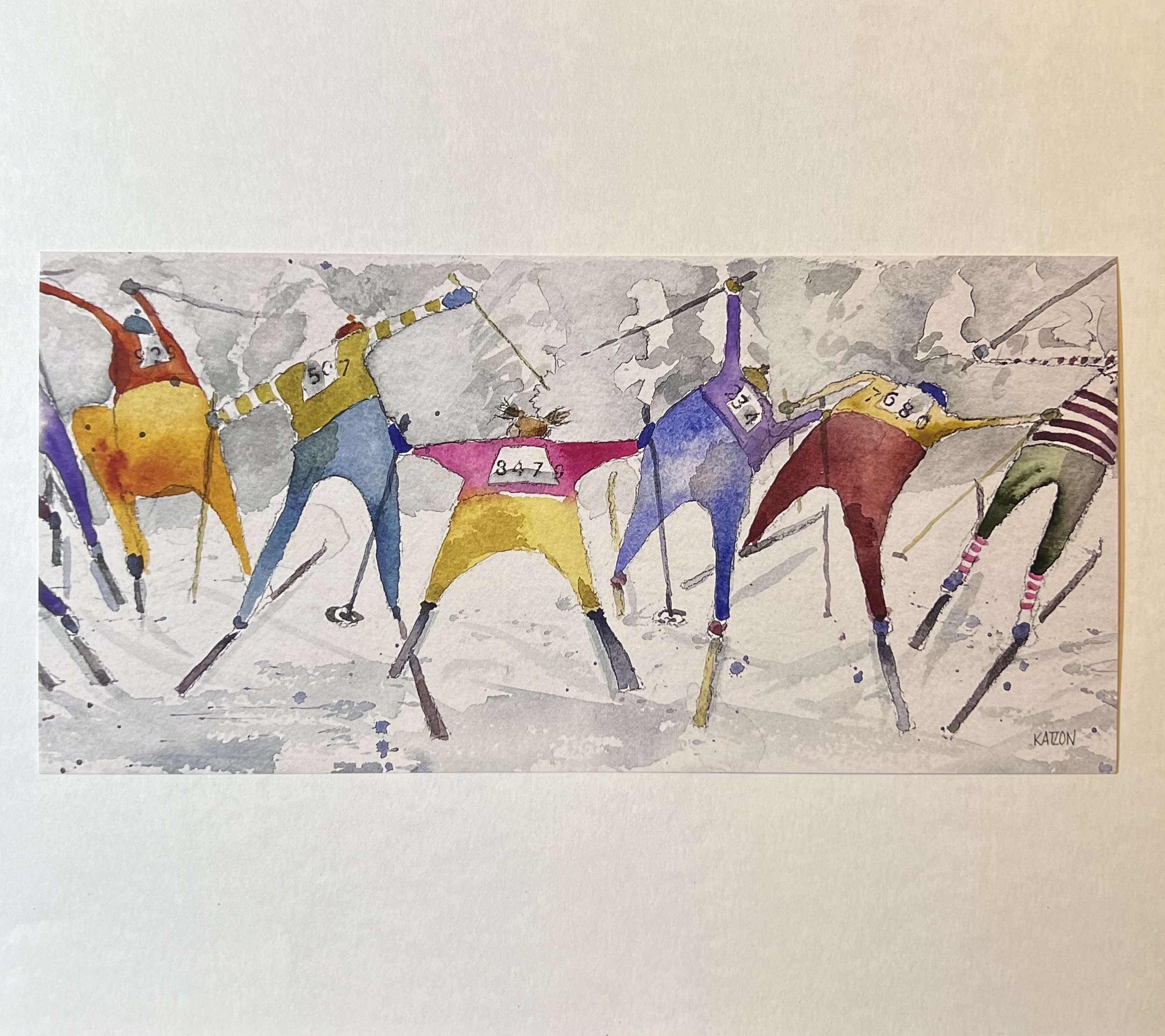 Art card - 15x30cm