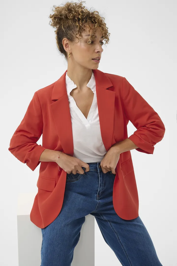 Cream Can Cocamia 3/4 Blazer Paprika - 3