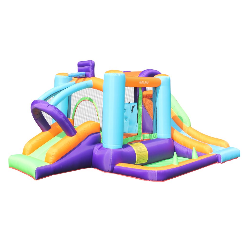 Doctor Dolphin Jump Hoppborg för barn – Komplett med 450W fläkt - 4