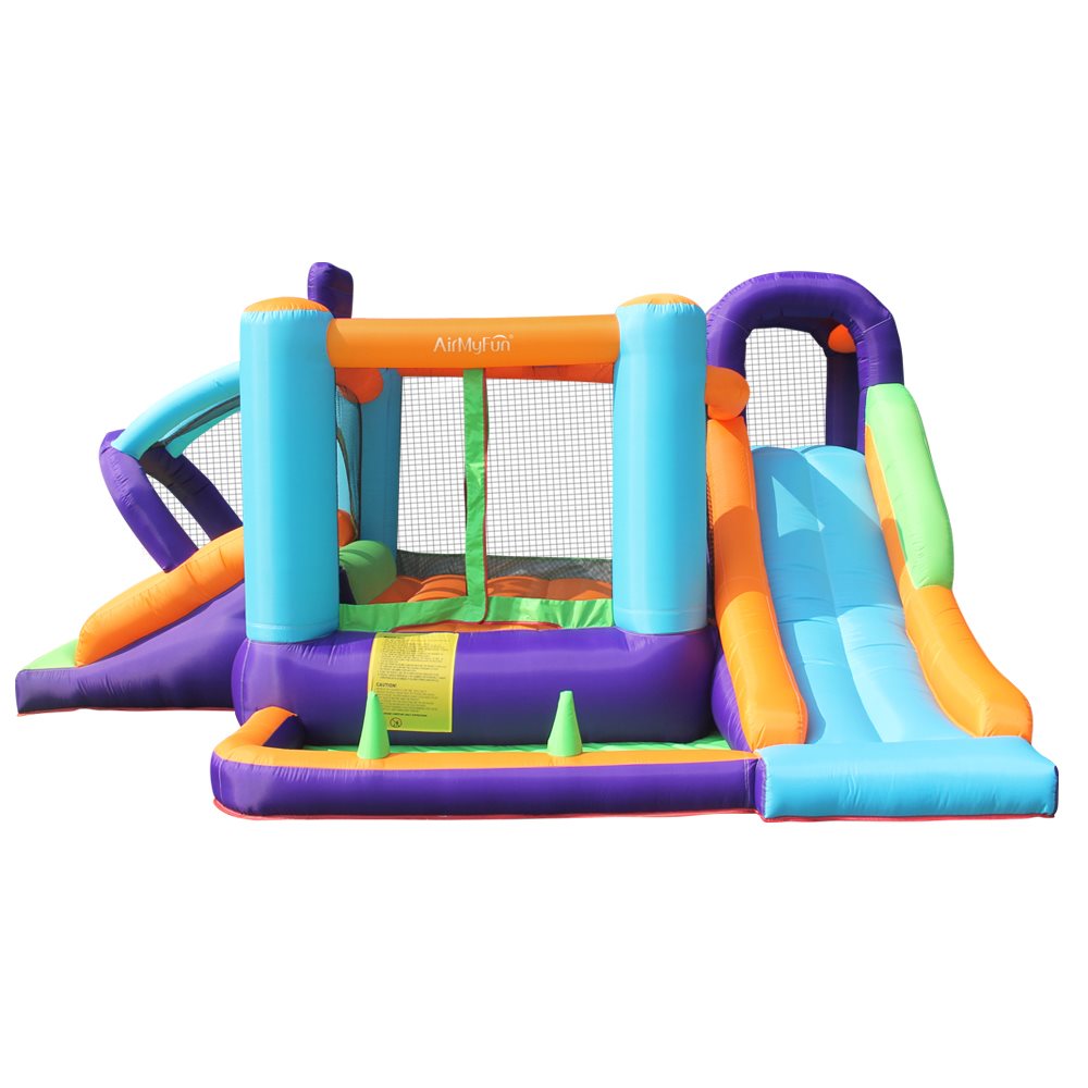 Doctor Dolphin Jump Hoppborg för barn – Komplett med 450W fläkt - 5