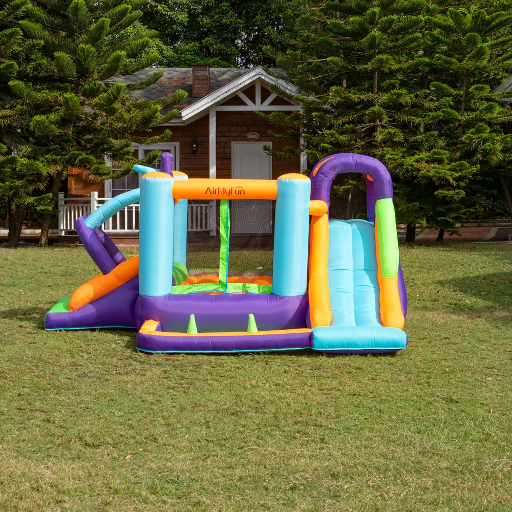 Doctor Dolphin Jump Hoppborg för barn – Komplett med 450W fläkt - 6