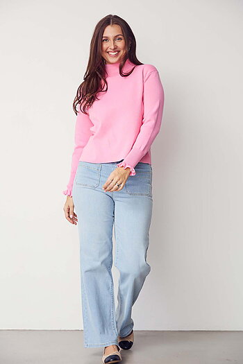 Isay - Bologna Wide Jeans Light Blue Denim