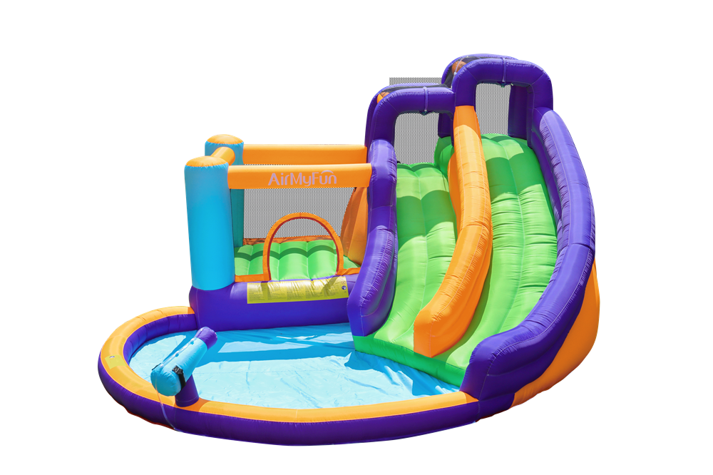 Doctor Dolphin Jumpwater Hoppborg för barn – Komplett med 750W fläkt