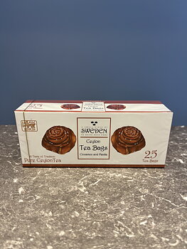25 påsar te kanelbulle 