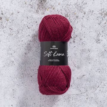 Soft Lama 044 Beetroot Red