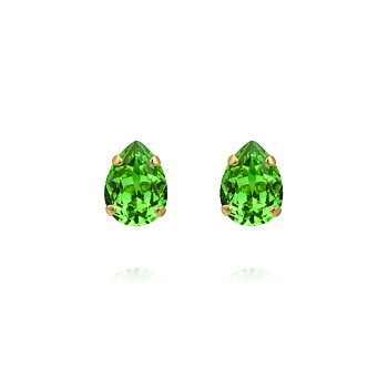 Caroline Svedbom Amelia studs Recreated Peridot guld