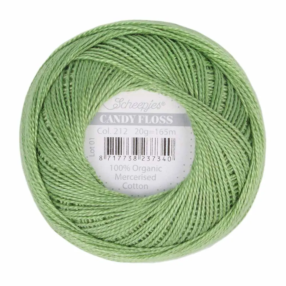 Candy Floss Sage Green 212