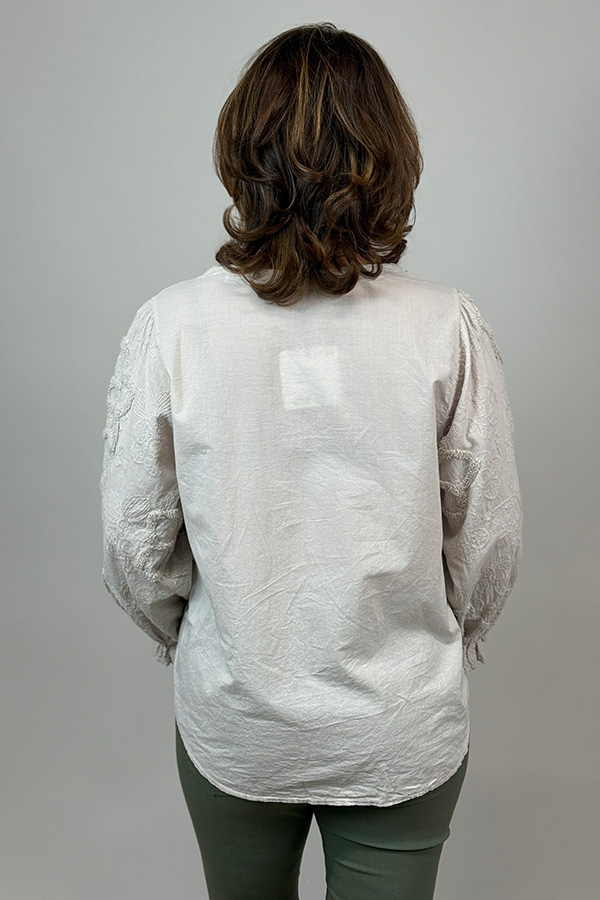 Mix by heart -  Melanie Blouse Beige - 3